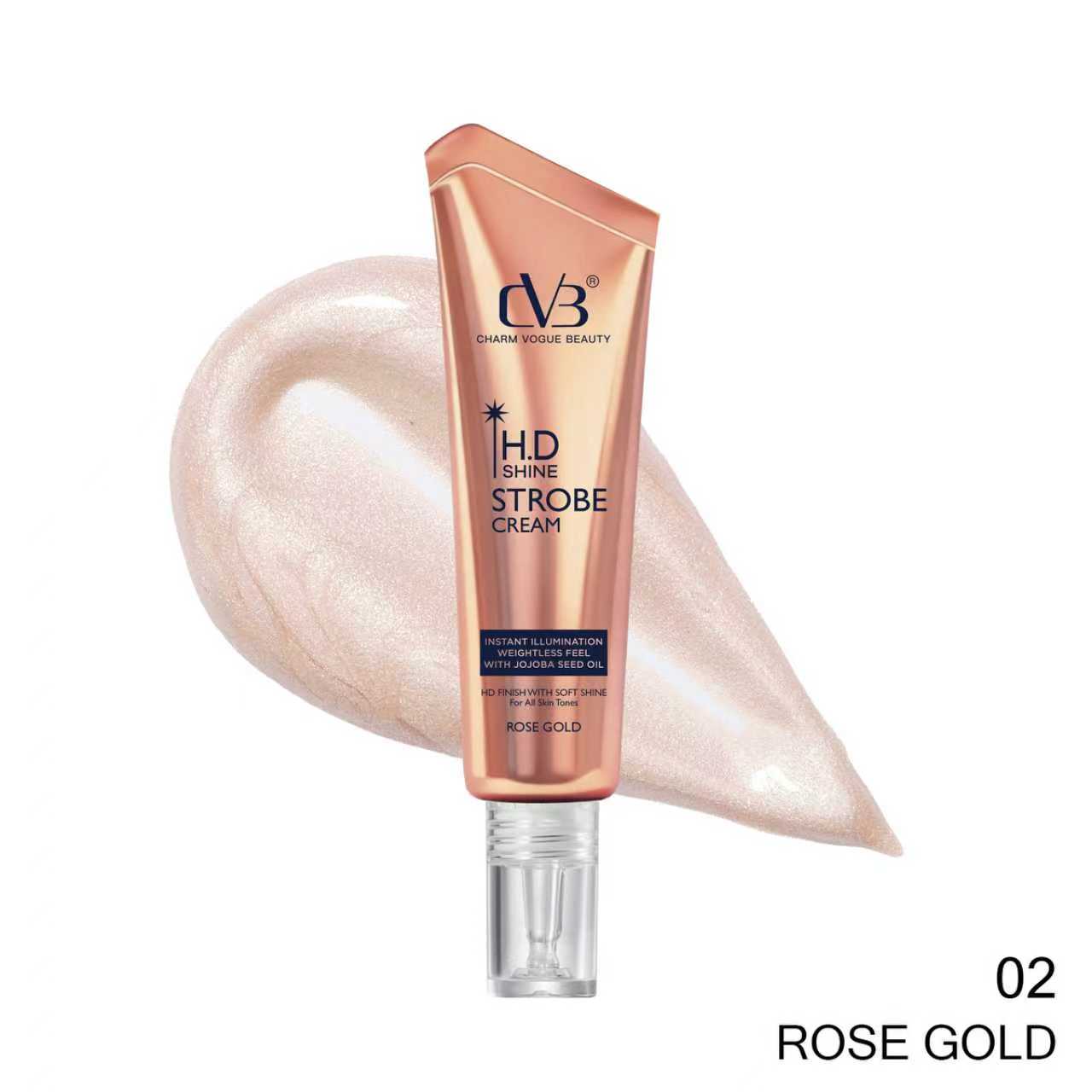 CVB C294 HD SHINE STROBE CREAM FRESH IN THE SPOTLIGHT FOR ALL SKIN TONES GOLD