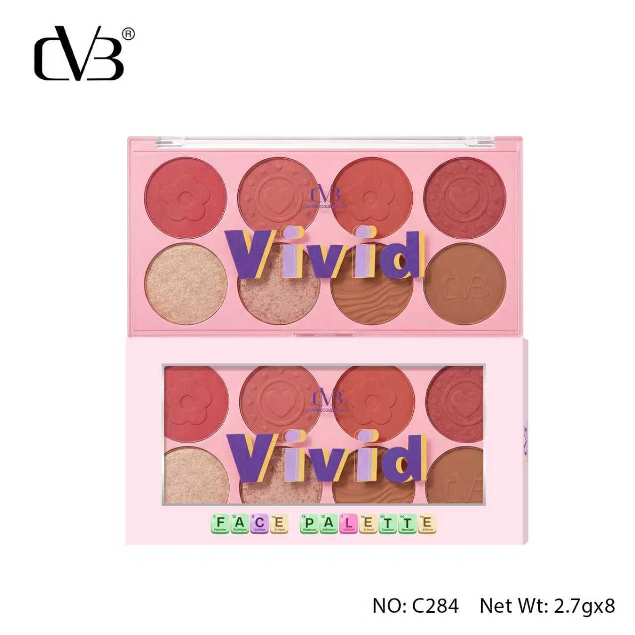 CVB Vivid Face Palette,