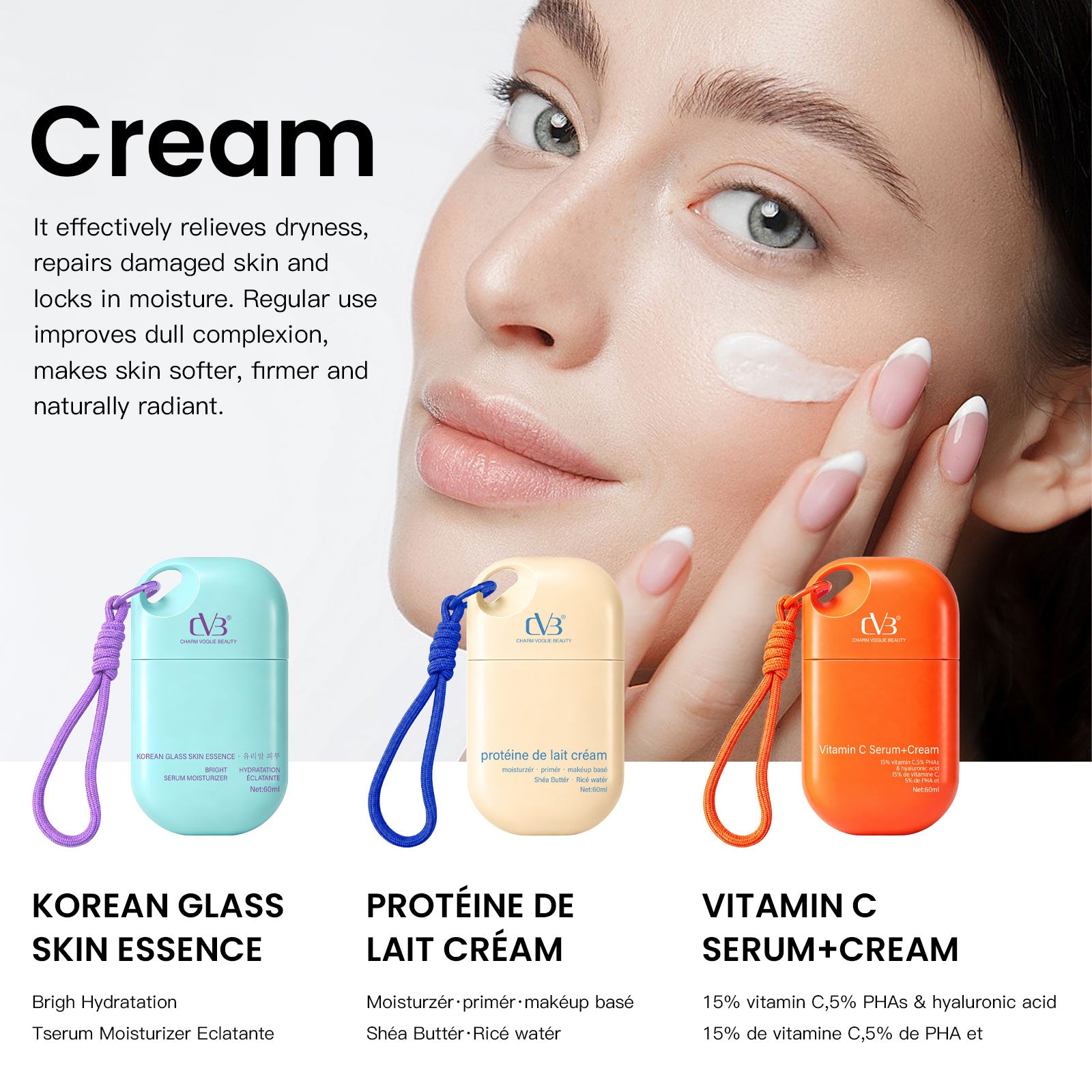 CVB Vitamin C Serum+Cream
