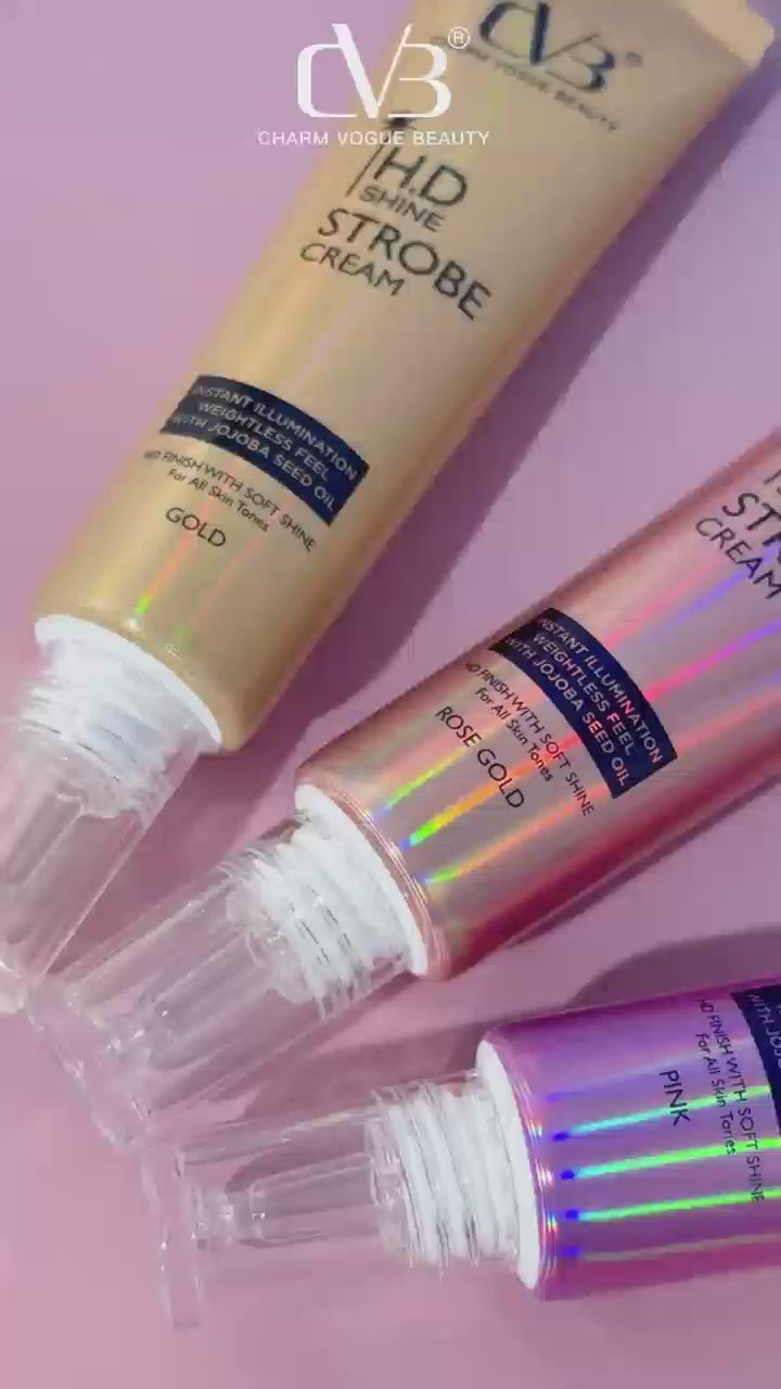 CVB C294 HD SHINE STROBE CREAM FRESH IN THE SPOTLIGHT FOR ALL SKIN TONES GOLD