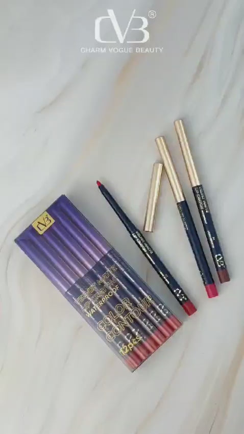 CVB  Velvet Matte Lip Crayon Wateroroof Color Contour  C189