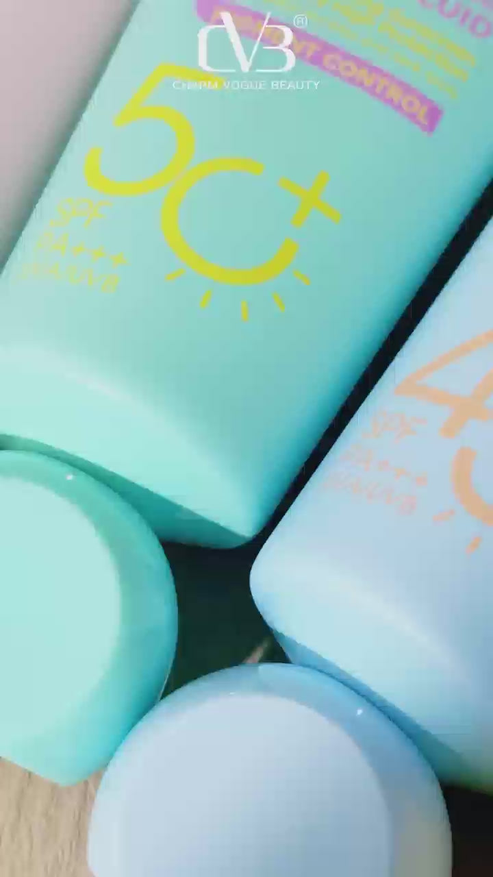 CVB C283 SUN FLUID PIGMENT CONTROL 65 SPF PA++ UVA/UVB YOUTH-PROTECTING SUNSCREEN HIGH PROTECTION